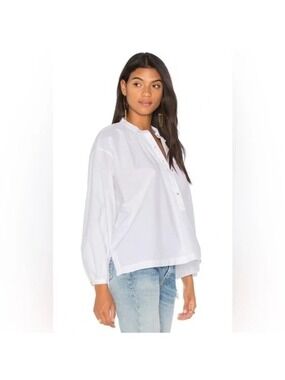 Free People Women’s Hey Baby Top White XS